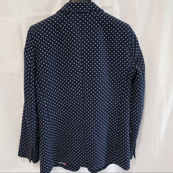 J. Crew Navy Polka Dot Regent Blazer - Picture 5 of 6
